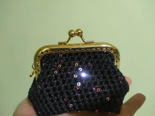 Handcrafted Crochet Mini Coin Purses – Available in Multiple Colors