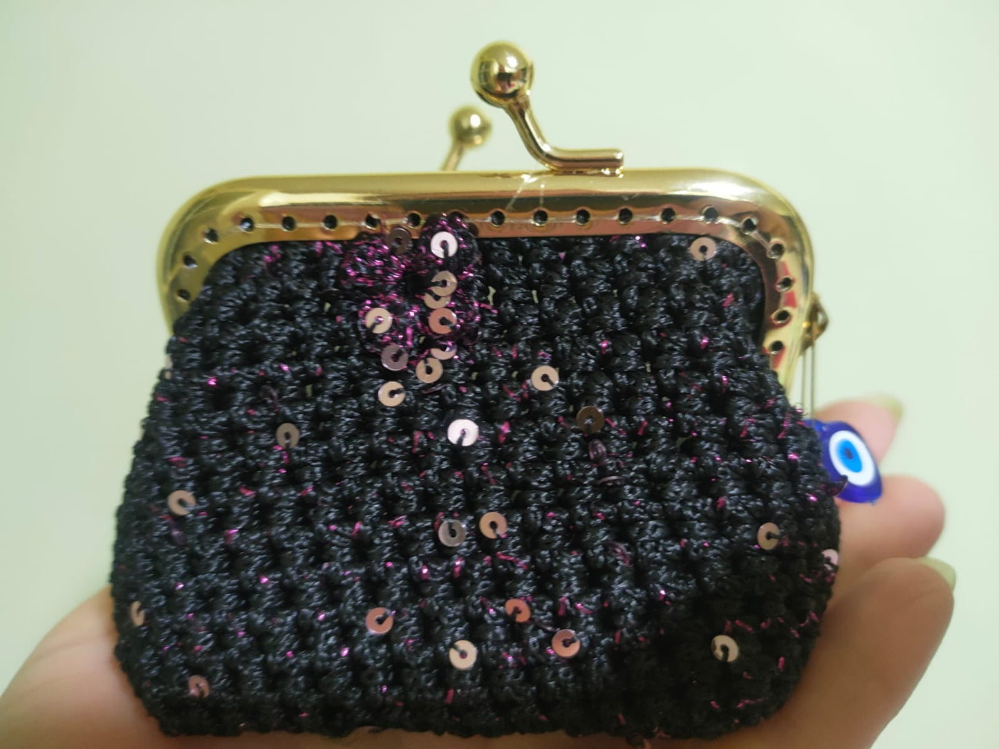 Handcrafted Crochet Mini Coin Purses – Available in Multiple Colors