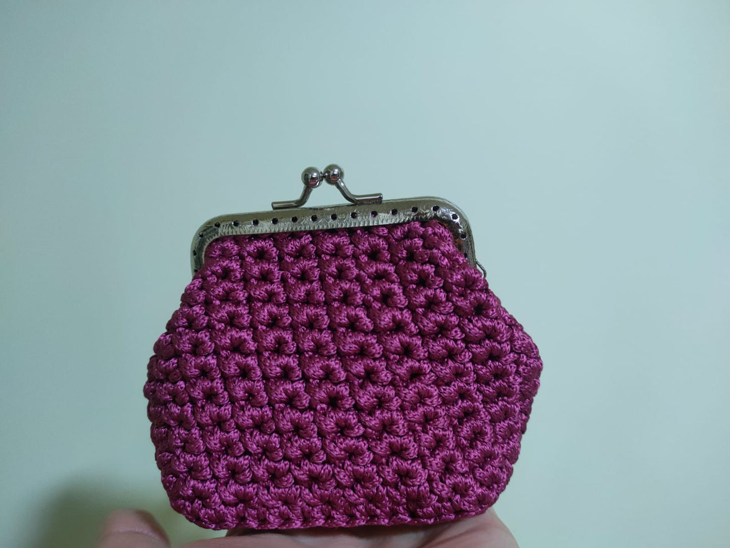 Handcrafted Crochet Mini Coin Purses – Available in Multiple Colors