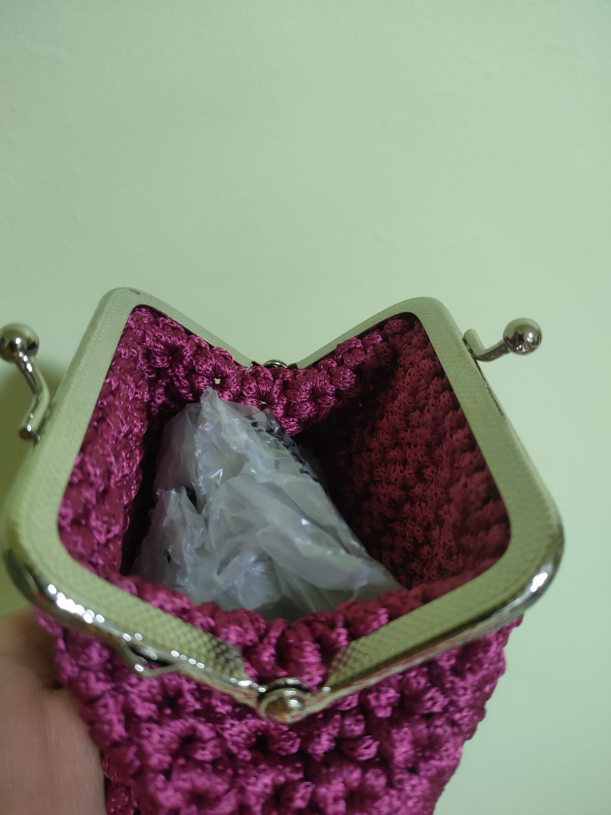 Handcrafted Crochet Mini Coin Purses – Available in Multiple Colors