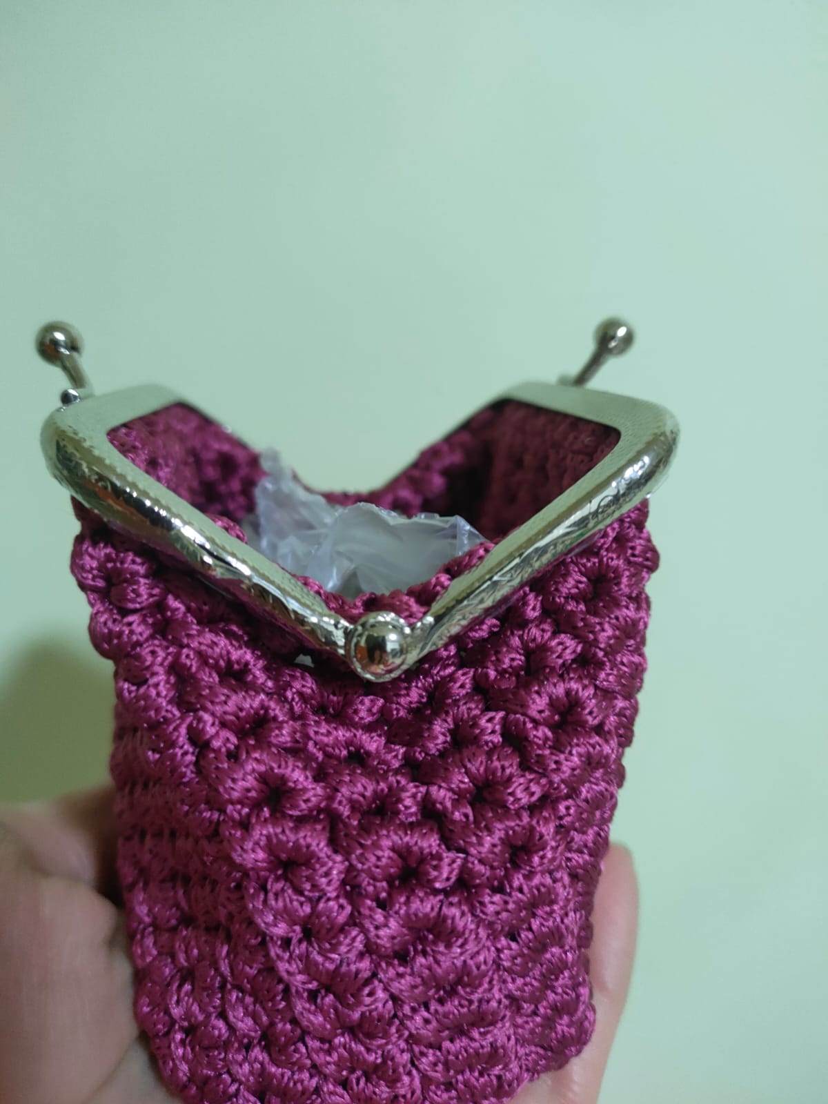 Handcrafted Crochet Mini Coin Purses – Available in Multiple Colors