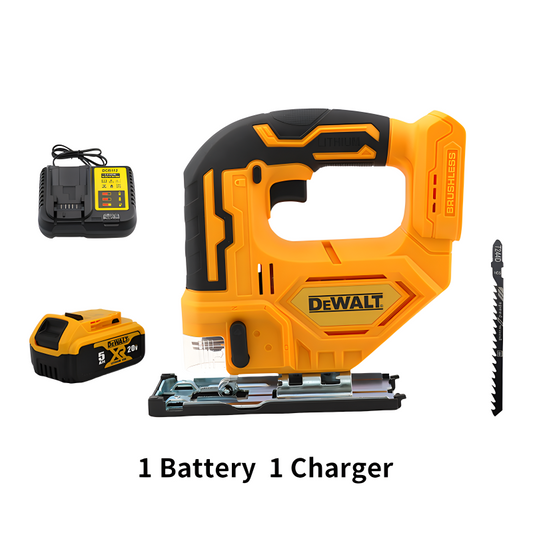 Dewalt Cordless Brushless Curve Jig Saw Wood Metal Cutting Multifunctional Rechargeable Electric Cutting Tool For 20V Battery