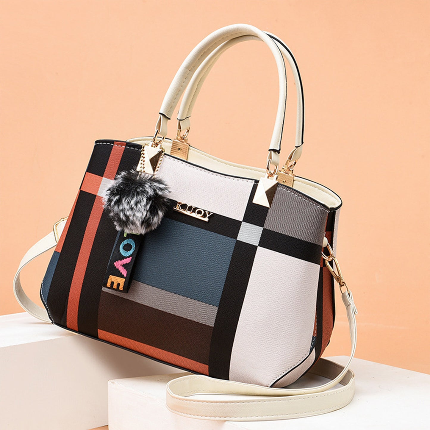 2025 New Fashion Women's Bag, Fashionable Women's Bag, Handbag, European And American One Shoulder Crossbody Bag