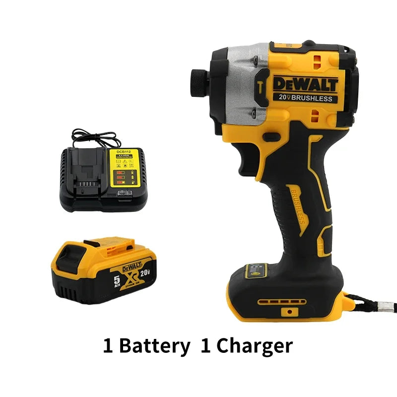 Dewalt DCF860 Cordless Compact Drill / Driver 20V Brushless Electric Drill Screwdriver Rechargeable Power Tools DCF850 Upgraded