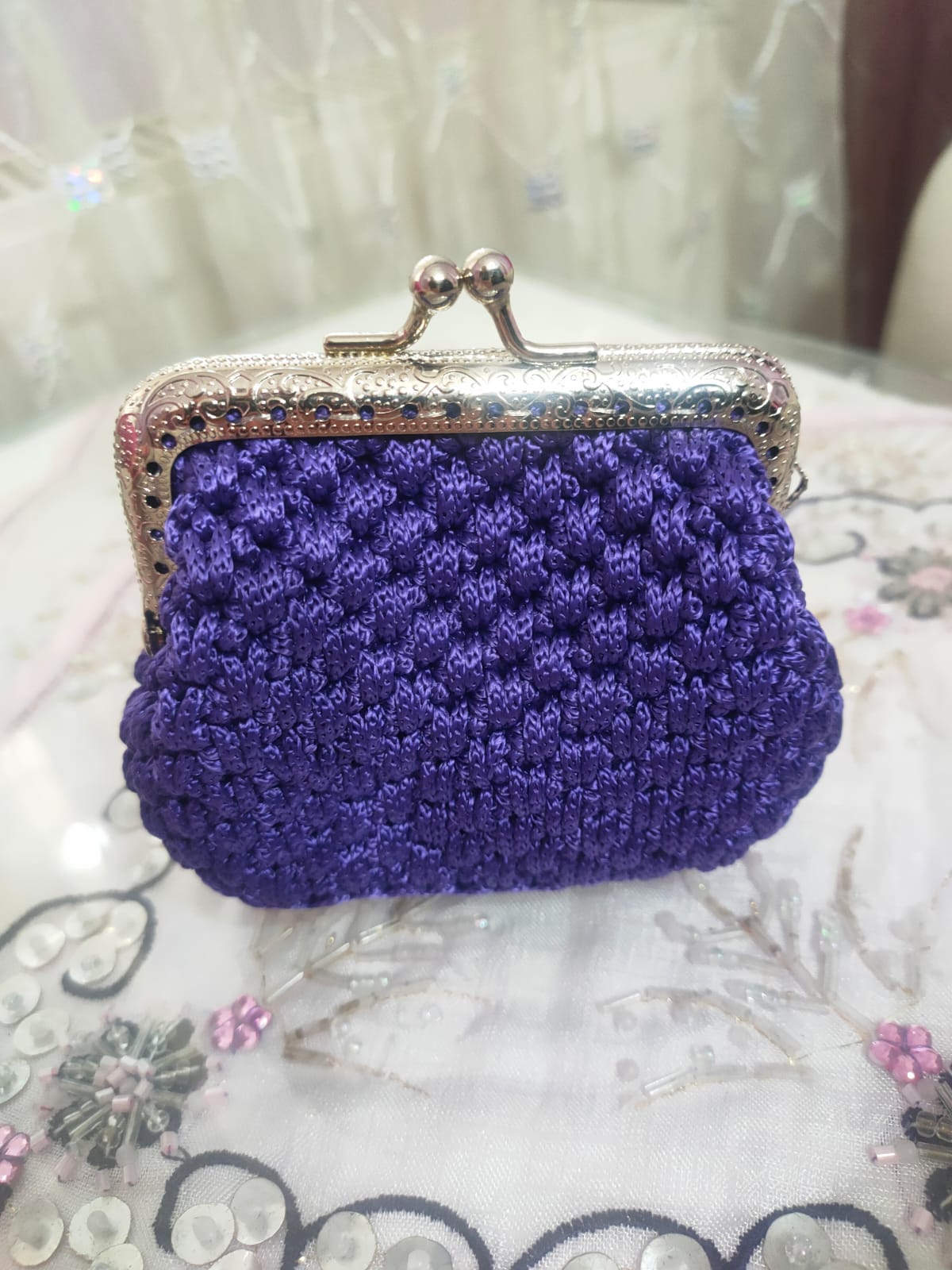 Handcrafted Crochet Mini Coin Purses – Available in Multiple Colors