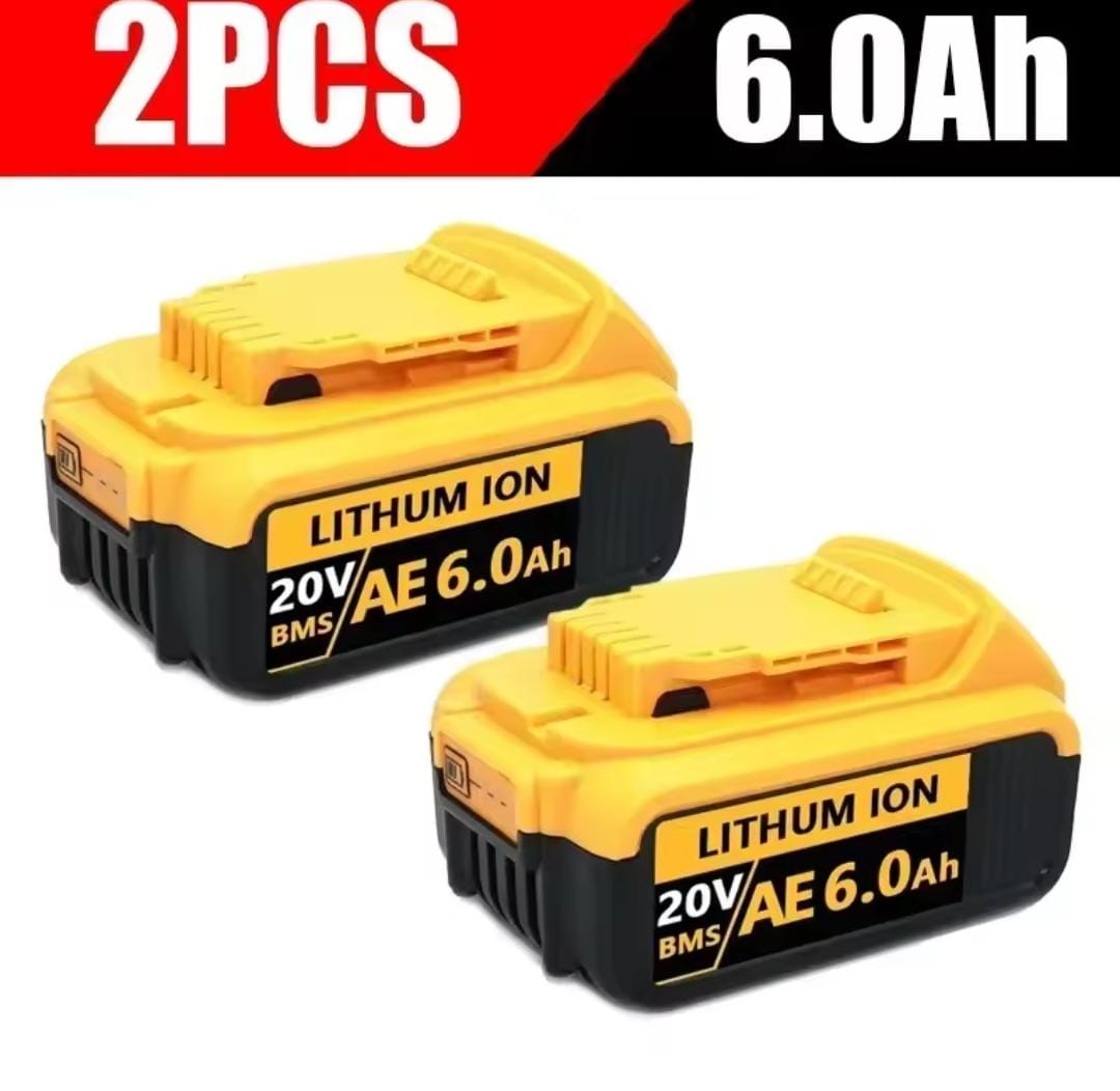 DCB200 20V Battery Compatible with dewalt power Tools  rechargeable electric tool Lithium batteries 20V