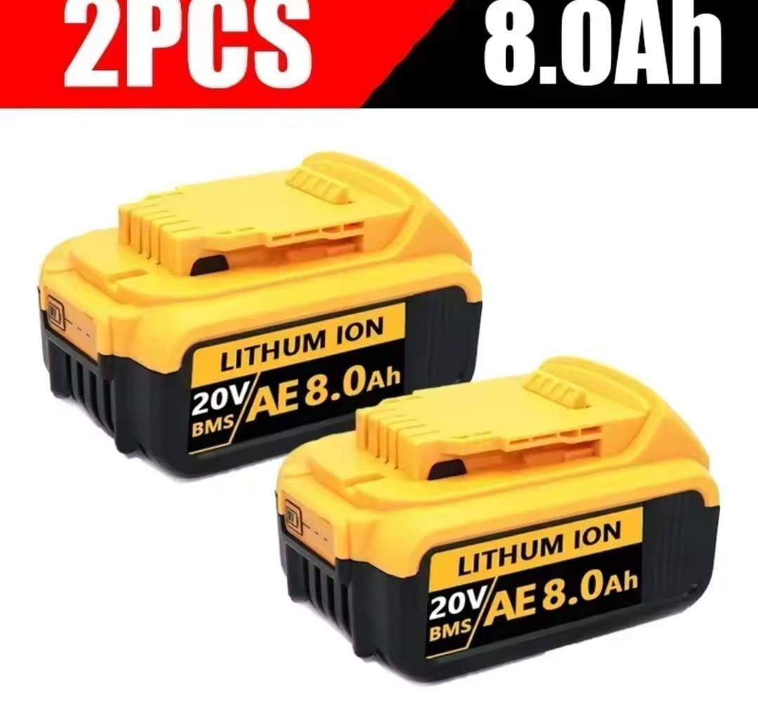 DCB200 20V Battery Compatible with dewalt power Tools  rechargeable electric tool Lithium batteries 20V