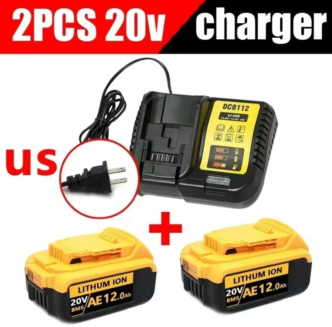 DCB200 20V Battery Compatible with dewalt power Tools  rechargeable electric tool Lithium batteries 20V