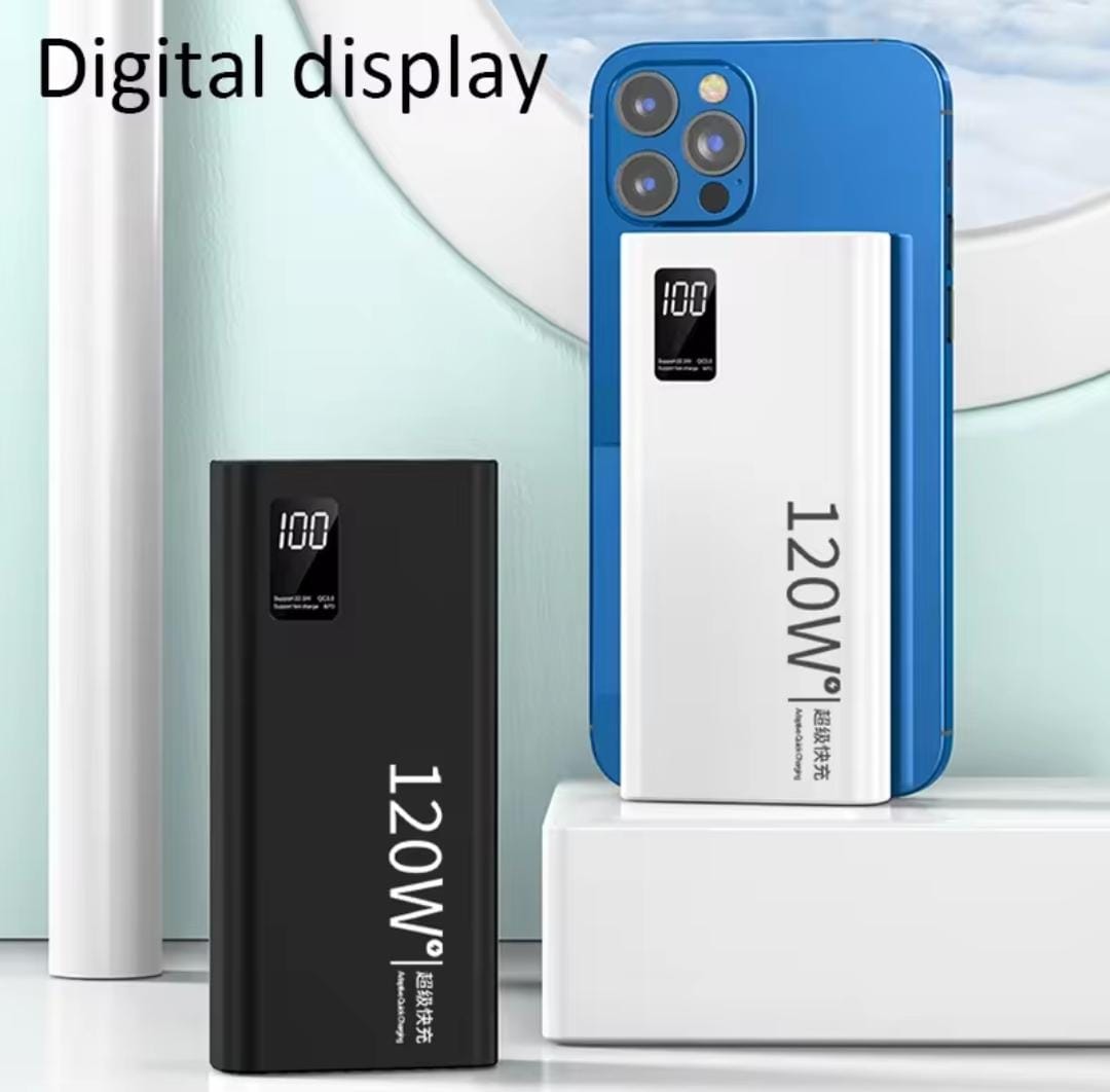 Xiaomi 120W High Capacity Power Bank 50000mAh Fast Charging Powerbank Portable Battery Charger For iPhone and Android