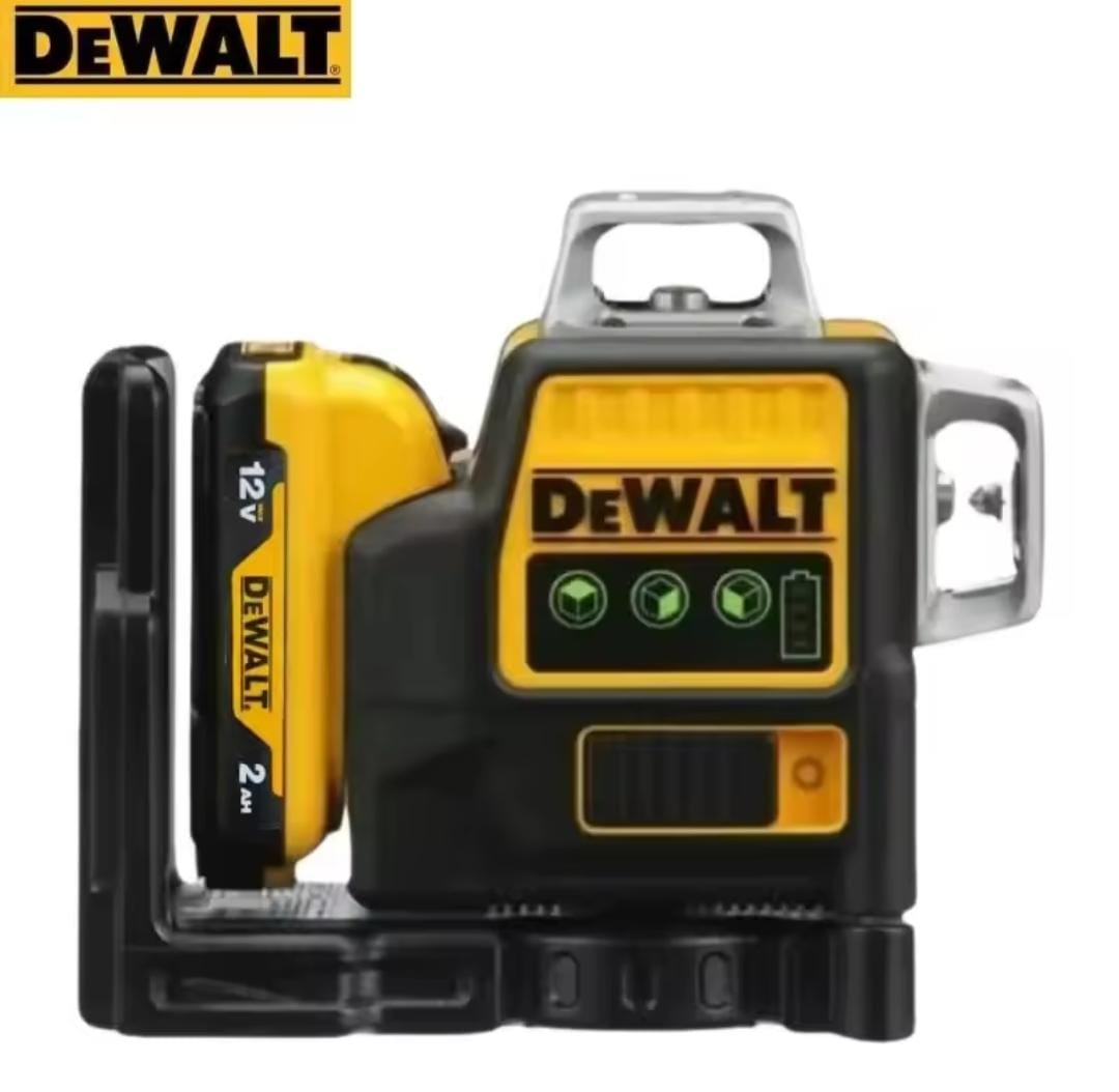 Dewalt Laser Level DW089LG Self Levelling 12 Lines 3*360 Degrees Green Beam Laser Rechargeable