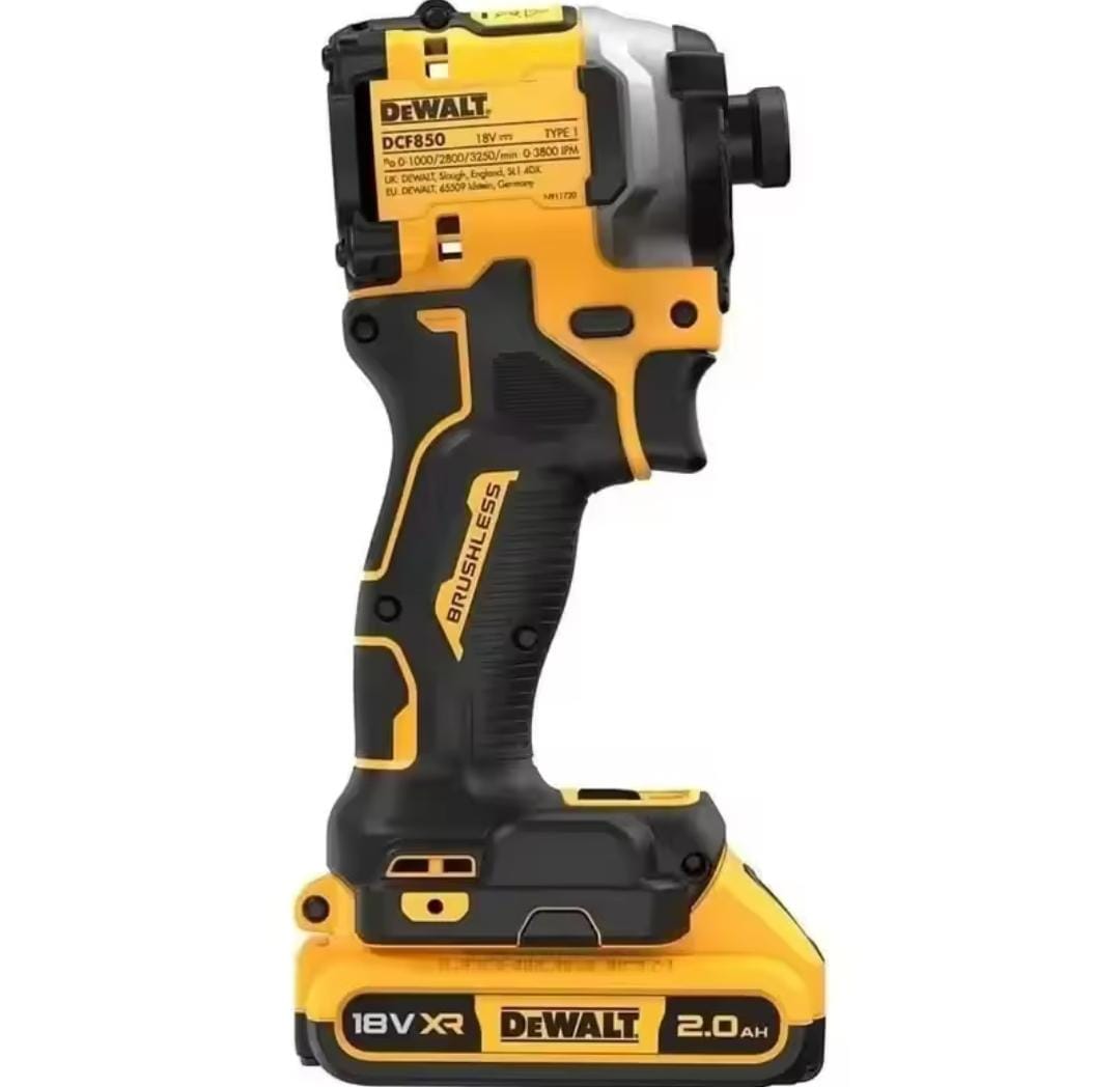 DEWALT DCF850 20V Cordless Electric Screwdriver Brushless Motor Rechargable Drill Driver Electric Impact Wrench