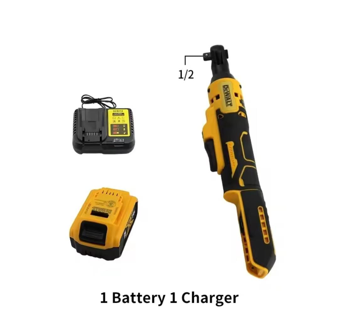 DEWALT DCF512 Ratchet Right Angle Wrench Variable Speed Brushless Power Wrench LED light Cordless 20V Battery Power Tools