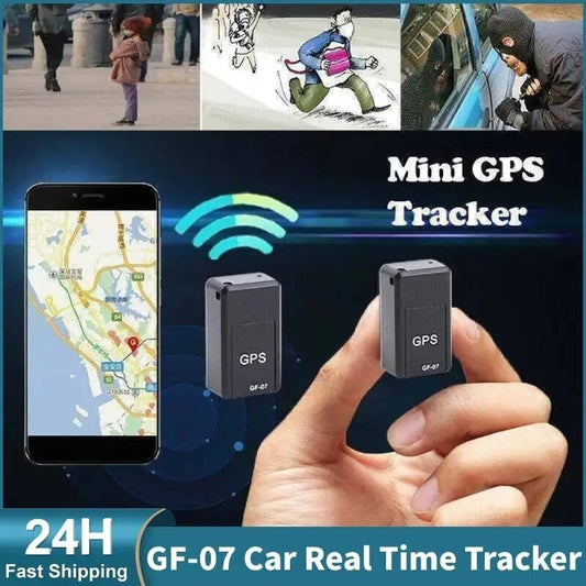 GF-07 GPS Tracker | Compact & Precise Real-Time Locator for Cars & Vehicles