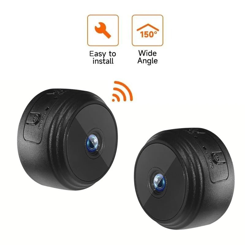 A9 HD WiFi Smart Surveillance Camera – Wireless Home Security Camcorder with Motion Sensor & Night Vision