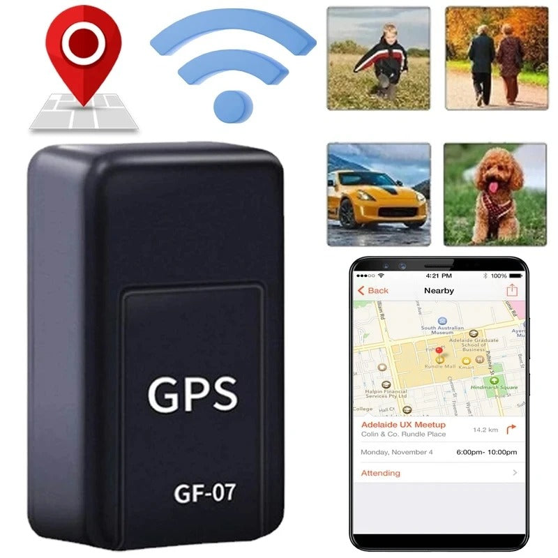 GF-07 GPS Tracker | Compact & Precise Real-Time Locator for Cars & Vehicles