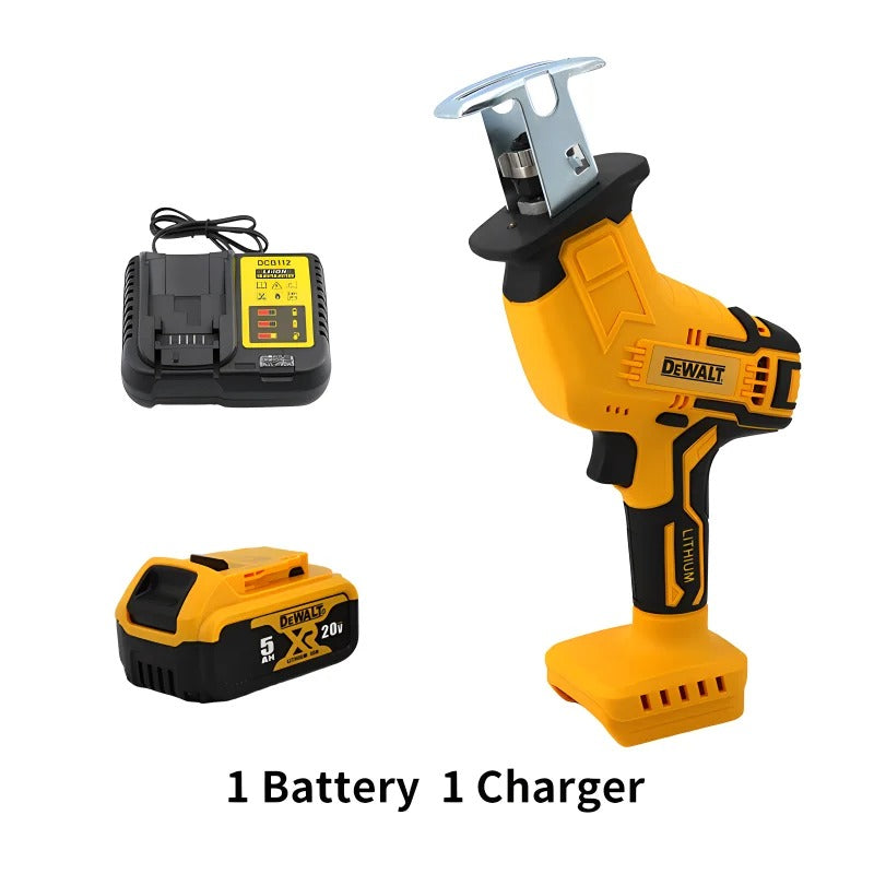 Dewalt Brushless Cordless Electric Reciprocating Saw for Wood / Metal Cutting with 4pcs Blades 20V Battery Portable Power Tool